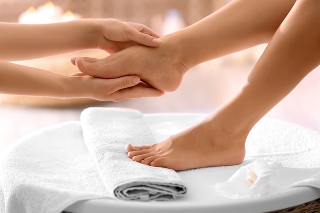 Voetreflexmassage